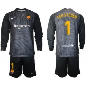Maillot de Foot FC Barcelone Gardien TER Stegen 1 Enfant 2020/21 M004 ML